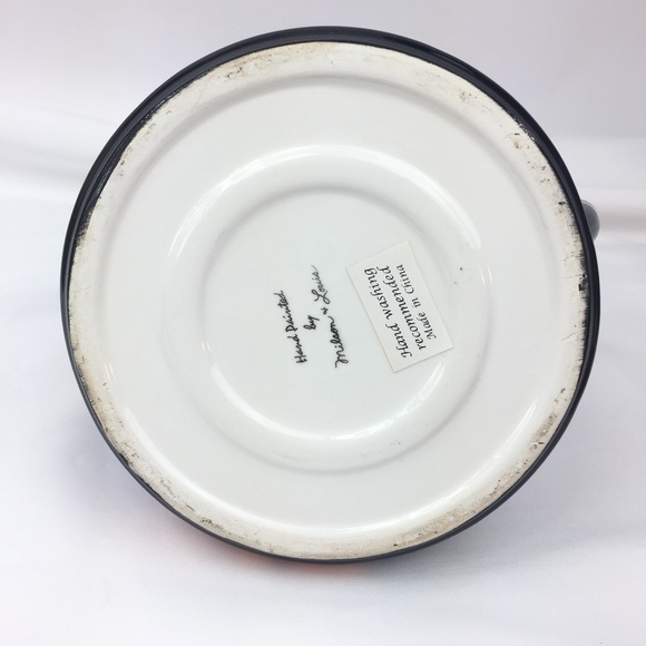 Milson and Louis Whimsical Cats Hand Painted Ceramic Teapot and Coaster Set - Picture 9 of 9